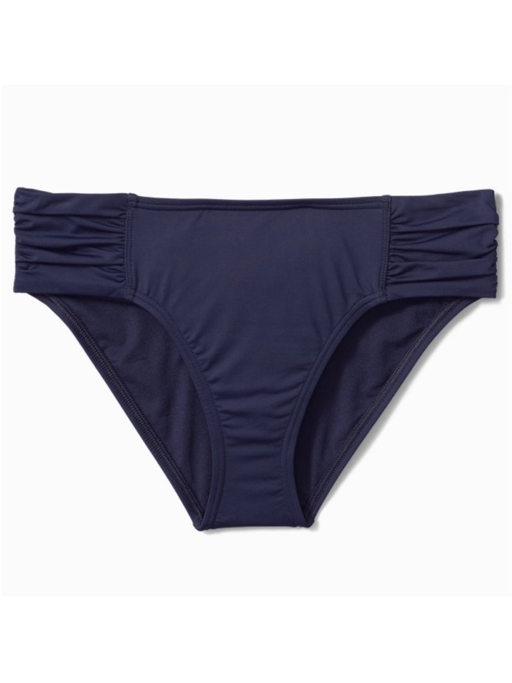 Tommy Bahama Pearl High Waist Side Shirred Bikini Bottoms